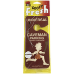 Caveman parking brown car air freshener rear view mirror hanger