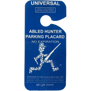 Hunter Parking-Rear-View Mirror Signs-Goofy That