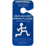 Java Addict Parking-Rear-View Mirror Signs-Goofy That