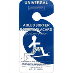 Surfer Parking-Rear-View Mirror Signs-Goofy That