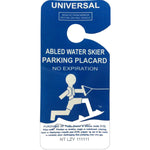 Water Skier Parking-Rear-View Mirror Signs-Goofy That